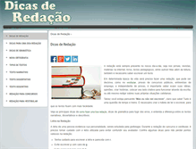 Tablet Screenshot of dicas-de-redacao.info